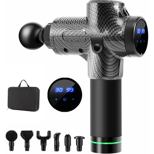 Pistola de Masajes Piernas, Hombros, Brazos, Lumbar